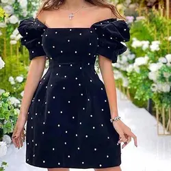 تونیک مجلسی مرواریدی کد ۱۲۳۰