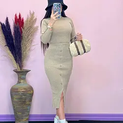 بلوز دامن آستین دکمه کد OR04