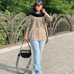 شومیز دکمه دار کد PA120