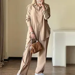 ست شومیز جیبدار و شلوار کد PA145