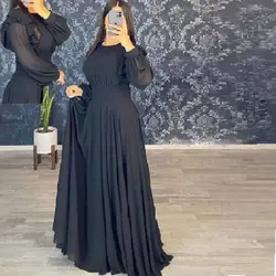 پیراهن ماکسی دامن کلوش کد ۱۳۶۲۷۰