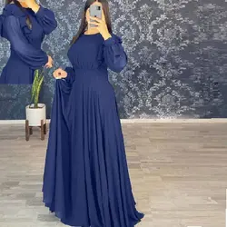 پیراهن ماکسی دامن کلوش کد ۱۳۶۲۷۰