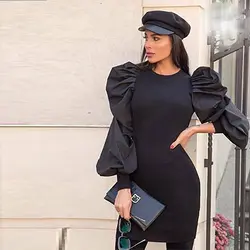 تونیک مجلسی آستین پفی کد ۴۰۳۲۱