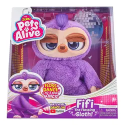 عروسک موزیکال ZURU مدل تنبل ارتفاع 40 سانتی متر