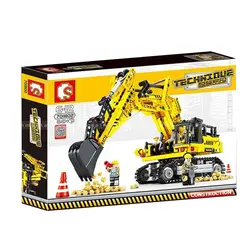 لگو مدل بیل مکانیکی