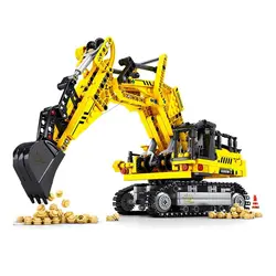 لگو مدل بیل مکانیکی