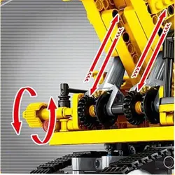 لگو مدل بیل مکانیکی