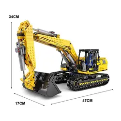 لگو تکنیک مدل بیل مکانیکی کد mould king 1312