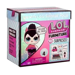 عروسک باکسی LOL Surprise Furniture مدل تعمیرگاه ماشین Spice