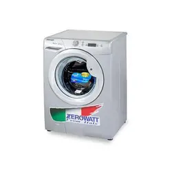 ماشین لباسشویی درب کروم مدل OZ-1485 زیرووات 8.5 کیلویی