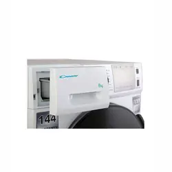 ماشین لباسشویی درب مشکی مدل GIT-3418 کندی 8 کیلویی