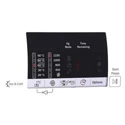 ماشین لباسشویی 7kg زیرووات مدل OZ-1174