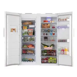 یخچال فریزر دو قلو امرسان سری(کندانسورمخفی)DIAMOND مدل RH16D-FN16D