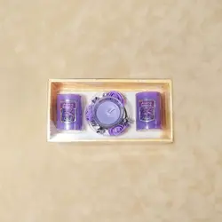 شمع لیوانی معطر بنفش