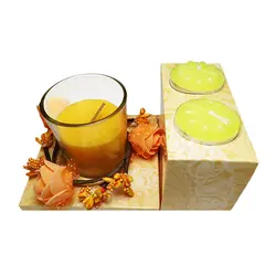 شمع معطر با رایحه انبه