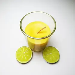 شمع معطر با رایحه انبه
