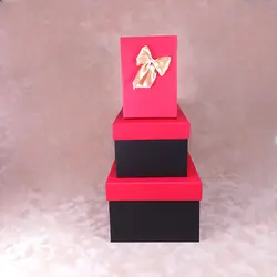 جعبه کادو لاکچری قرمز