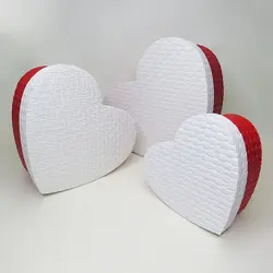 جعبه کادو طرح قلب تمام چرم