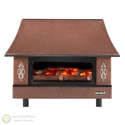 بخاری گازی شومینه ای نیک کالا مدل زرین MC28