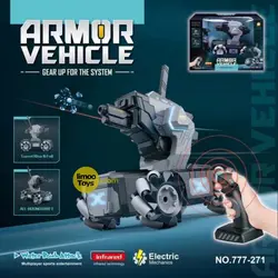 تانک کنترلی با قابلیت شلیک 2.4Ghz Rc tank