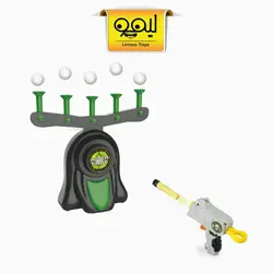 تفنگ Hover shot با اهداف متحرک و پمپ باد