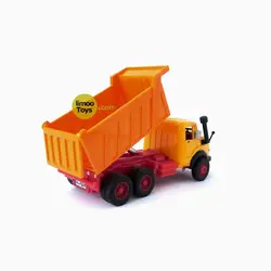 ماکت فلزی کامیون بنز | زرد-نارنجی