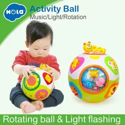 توپ موزیکال مدل 938 برند هولی تویز Huile toys