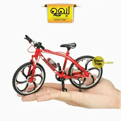 ماکت فلزی دوچرخه کوهستان قرمز