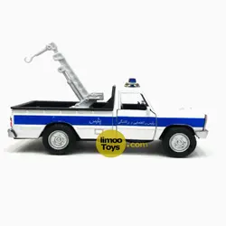 ماکت فلزی نیسان یدک کش پلیس