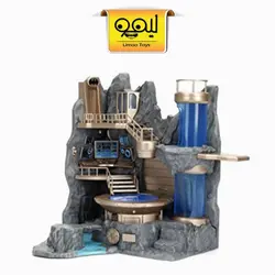 ماکت غار بتمن Batcave همراه با دو نانو فیگور فلزی برند Jada