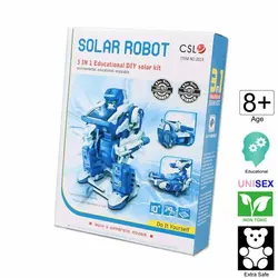 کیت ربات خورشیدی 3 در 1 ( Solar kit )