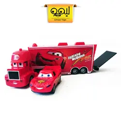 ماکت فلزی تریلی و ماشین مک کوئین
