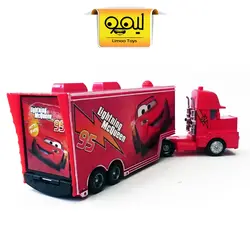 ماکت فلزی تریلی و ماشین مک کوئین