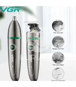 ماشین اصلاح مو سر و بینی وی جی آر مدل VGR V-258