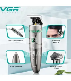 ماشین اصلاح مو سر و بینی وی جی آر مدل VGR V-258