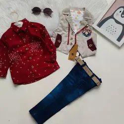 سه تیکه مجلسی با کمربند_2203