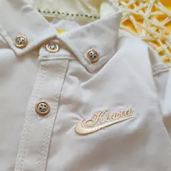 پیراهن سفید کشی بسیار باکیفیت