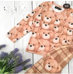 بلوز شلوار خرس کد _2201