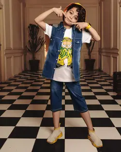 سه تیکه بیرونی جین