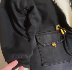 کاپشن کتون دودی کد_2159