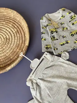 بلوز شلوار تراکتور طوسی