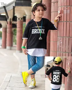 1793_تیشرت تک BRONX