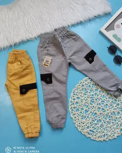 شلوار کتان کش _2177