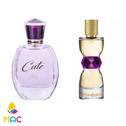 ادو پرفیوم زنانه فرنچ اتیتود پاریس مدل کیوت Cute - رایحه منیفستو ایو سن لورن 100 میل