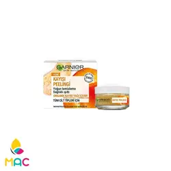 ژل گارنیر مدل پیلینگ Kayisi Peelingi حاوی عصاره زردآلو مناسب انواع پوست حجم 50 میل