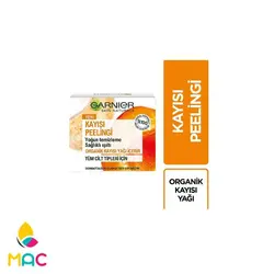 ژل گارنیر مدل پیلینگ Kayisi Peelingi حاوی عصاره زردآلو مناسب انواع پوست حجم 50 میل