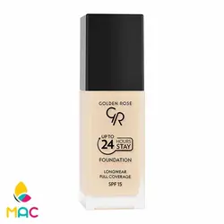 کرم پودر 24 ساعته اس پی اف 15 گلدن رز