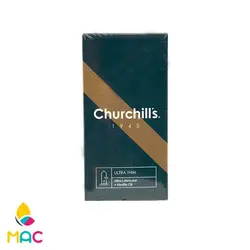 کاندوم بسیار نازک چرچیلز Churchills مدل Ultra Thin بسته 12 عددی