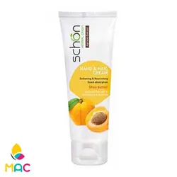 کرم دست و ناخن تیوپی زردآلو شون