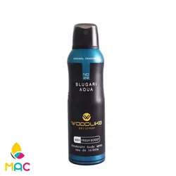 اسپری وود لایک بولگاری اکوا woodlike bulgari aqua حجم ۲۰۰ میل